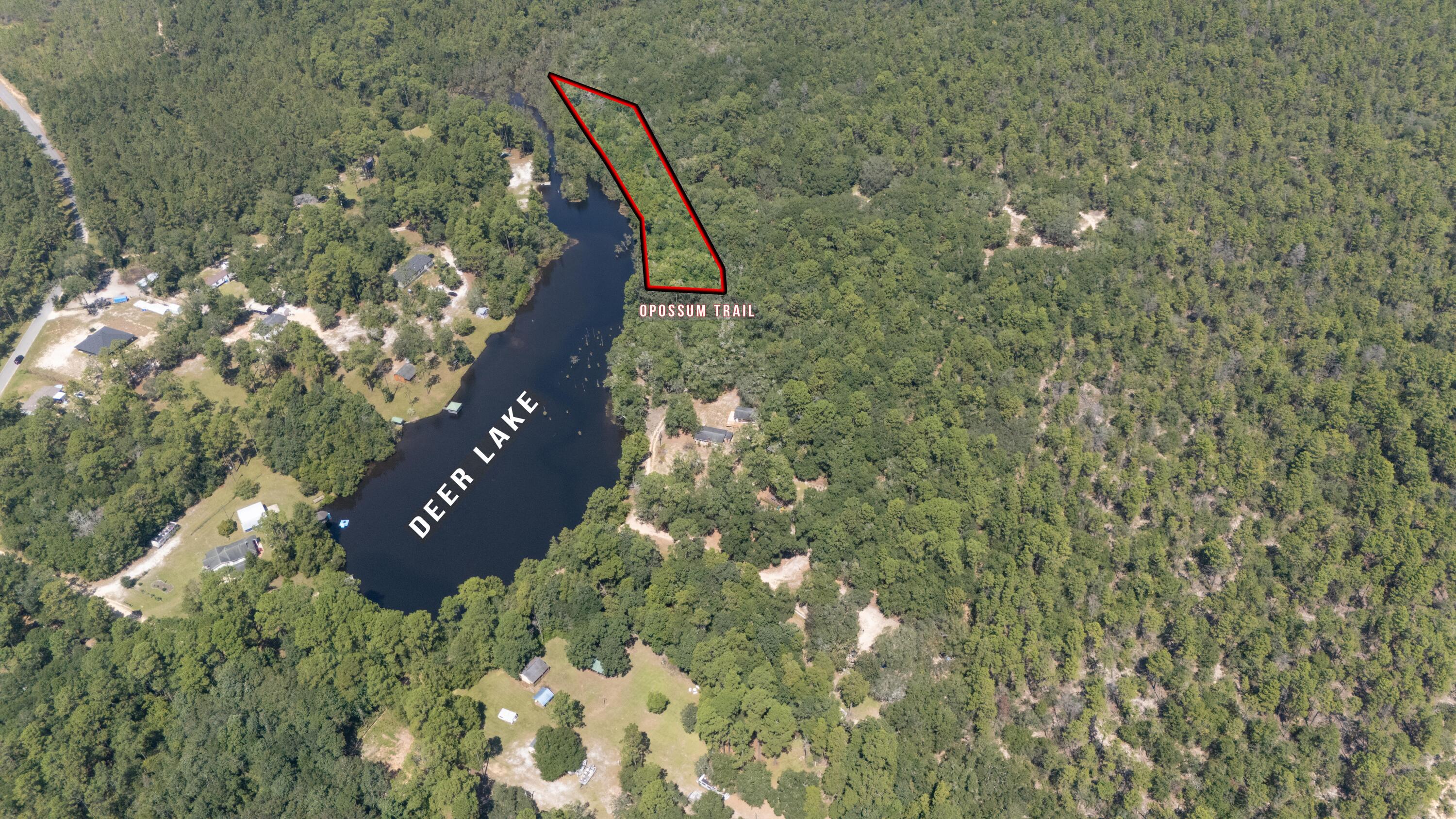 Around 1.75 acre lot with lake frontage.
