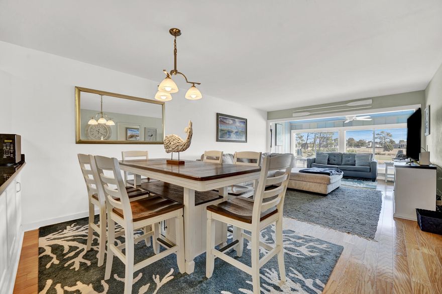 Welcome to Harbour Villas in Bay Point! This renovated 1-bedroom, 1-bath villa offers stunning views of the marina and golf course. Located in a gated community, this second-floor unit features hardwood floors, new windows, fresh paint, and a new water heater. The spacious living area is filled with natural light, and the bedroom includes a sitting area and two closets. Perfect for fishing charters, golf lovers, or as a primary residence with easy access to Panama City Beach, shopping, and the Navy Base. Fully furnished and ready to enjoy, this villa is an ideal retreat or rental opportunity. Don't miss out--call today!