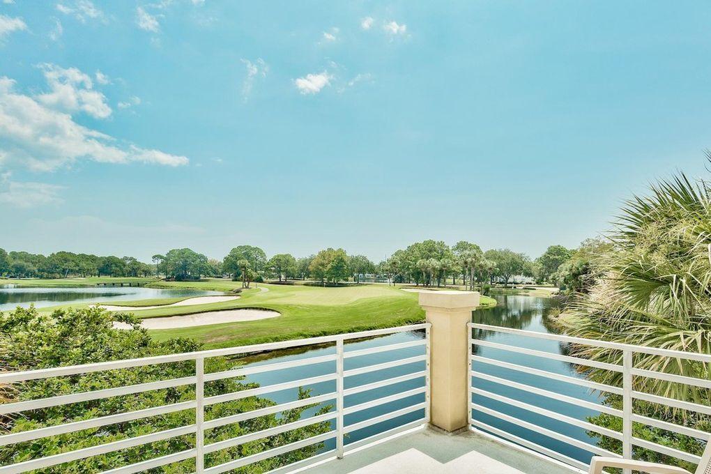 !!!!HUGE PRICE REDUCTION!!!!!!This 3 bedroom, 3 bath town-home is magically located overlooking the Links golf course and pond on the 15th hole within Sandestin Golf and Beach Resort. Master on the main floor and additional master suite on the 2nd floor. Property being sold fully furnished and turn key ready. Significant upgrades include tile plank flooring throughout, freshly painted in a coastal palette, new furnishings and decor. This property may be rented on a short term basis or be a wonderful 2nd home!