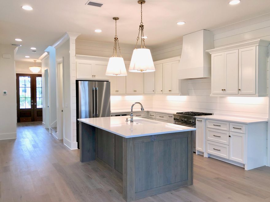 New construction opportunity in Gulfview Heights!! NO HOA! ONLY A HALF MILE TO BEACH ACCESS BY GOATFEATHERS ON THE THRIVING WEST END OF 30-A! This is a wonderful opportunity to purchase a home to be finished in Fall 2021 by renowned VDT Construction. This 4 bedroom, 4 and one half bathroom craftsman style beach home will offer a spacious layout with master bedroom on the main level and a large private backyard with pool!  The open concept living/kitchen/dining area lives large with a serene back loggia area overlooking the yard and pool. Upstairs will offer 3 bedrooms all with en-suite bathrooms and an additional open living/media space perfect for kids, home office or just an additional sitting area. Come experience excellent privacy just off 30A with ample shops, restaurants, beach accesses and other local amenities just a short golf cart ride away! This property will serve perfectly as a primary home, second home or even vacation rental investment. Embrace the 30A lifestyle in this brand new home today!