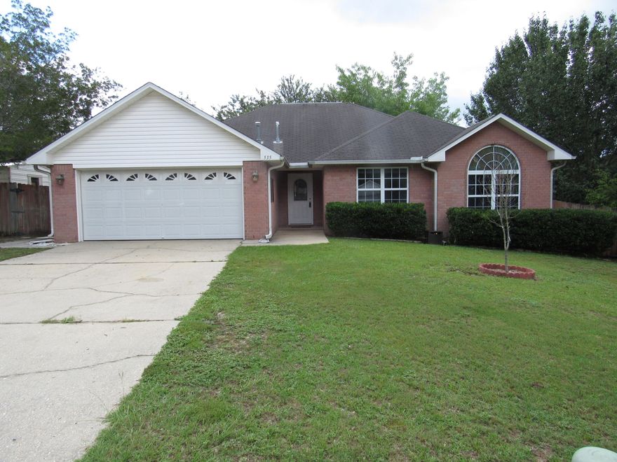 Home Sweet Home! A short ride to North Okaloosa Medical Center, doctor offices, Publix, restaurants and Walmart! Perfect location for hospital employees or those who just want to be near it all! This all Brick home has been loved. The nice shady back yard is privacy fenced for the safety of children and pets. The spacious living room is the perfect place for family gathering. The separate dining room is spacious and overlooks the patio, screen porch and back yard.The kitchen is cozy with a breakfast bar and bar stools fit nicely for guest to hang out with the cook. This home does have a spacious walk in pantry and a small private office. This is a great home with tray ceilings in the master bedroom and dining room. Schedule your appointment today!
