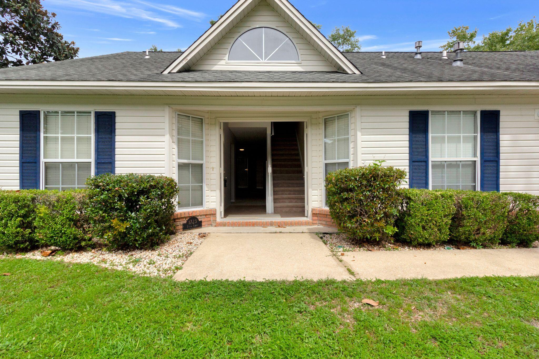 Wonderful home with a large yard located in Mossy Oaks near Rocky Bayou. This 4 bedroom, 2.5 bath home features a formal living room, lovely living area with a gas fireplace with lots of windows to allow for plenty of natural light. Kitchen has stainless appliances and a moveable island. The master suite is on the 1st level (yeah no stairs to climb) and there is another guest room on the first level right next to powder room. Upstairs are two bedroom and a great bonus area that could serve as a play area, study area, or sitting area. The large backyard offers plenty of room for family to enjoy. Large patio which would be perfect for BBQ and gorgeous trees including your own Orange, Tangerine, and Asian Lime trees!!! Mid Bay bridge connection is just down the road so you can drop