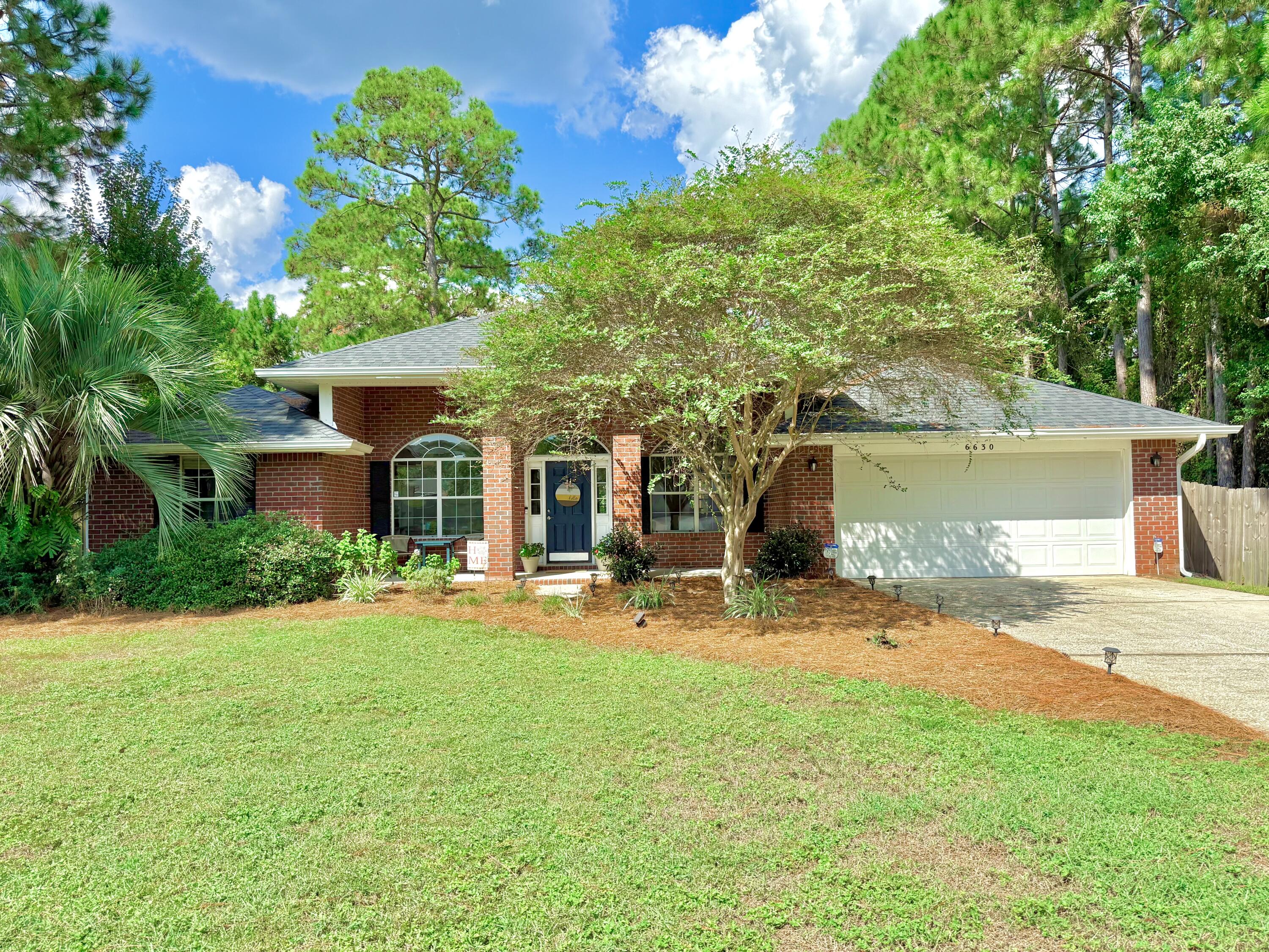 5TH Room is a Full Office with French doors. New Roof from 2021, New HVAC in 2022 and New HWH in 2021. Ceramic Plank Tile Floors and New carpet in main bedroom. Vaulted ceilings with corner breakfast bar. Full separate dining room and a full size breakfast nook. Split bedroom floorplan. Amazing custom laundry room with cabinetry, butcher block countertops, hang rod, shelving and a built-in bench+storage! Stainless steel appliances which features a French Door Refrigerator. Covered front and back patios plus practically half an acre lot with a huge extended concrete patio. Enjoy all of the Holley By the Sea amenities as well as only minutes away from Hidden Creek golf course. Contact us today for a private showing.
