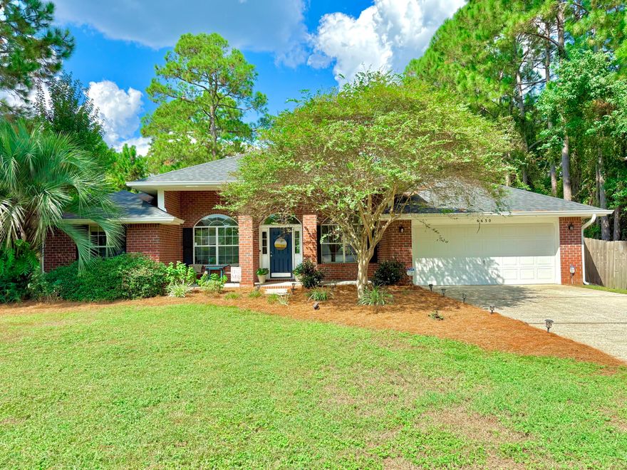 5TH Room is a Full Office with French doors. New Roof from 2021, New HVAC in 2022 and New HWH in 2021. Ceramic Plank Tile Floors and New carpet in main bedroom. Vaulted ceilings with corner breakfast bar.  Full separate dining room and a full size breakfast nook. Split bedroom floorplan. Amazing custom laundry room with cabinetry, butcher block countertops, hang rod, shelving and a built-in bench+storage! Stainless steel appliances which features a French Door Refrigerator. Covered front and back patios plus practically half an acre lot with a huge extended concrete patio. Enjoy all of the Holley By the Sea amenities as well as only minutes away from Hidden Creek golf course.  Contact us today for a private showing.