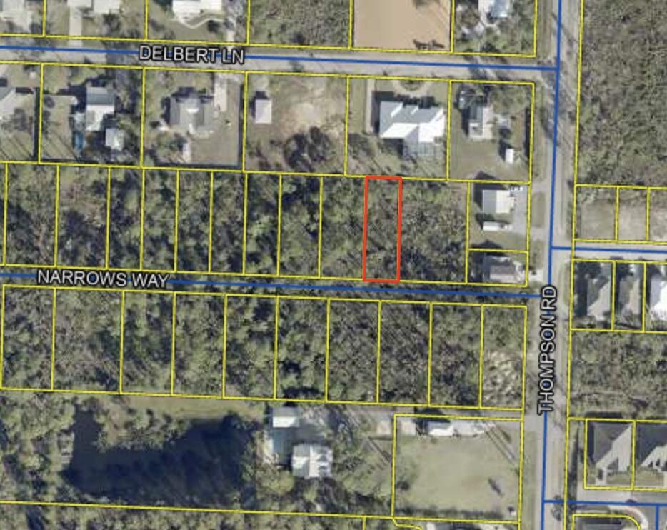 COM NW/COR LOT 5 SEC 33-2S-20W SANTA ROSA PLANTATION,E 1050 FT FOR POB,S 150 FT,E 50 FT,N 150 FT,W - Land