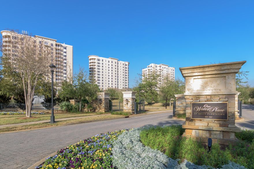 Luxury condo living at it's finest. This beautiful and popular ''Castleton'' floor plan at Unit 303 overlooks the Choctohatchee Bay and the famous Fred Couples design championship golf course. The One Water Place complex houses two large pools, hot tub, indoor and outdoor spas, a full sized gym, movie theatre, game room, dog park, and common areas for parties and get togethers. Unique to this unit is an enlarged master closet. This unit also boasts 10 ft ceilings, crown molding, hard wood floors in the living areas, gas fireplace, a spacious kitchen with granite countertops and Viking professional appliances, and a wrap around balcony overlooking the bay. You also get a separate air conditioned storage room. Unit is also assigned two garage parking spaces.