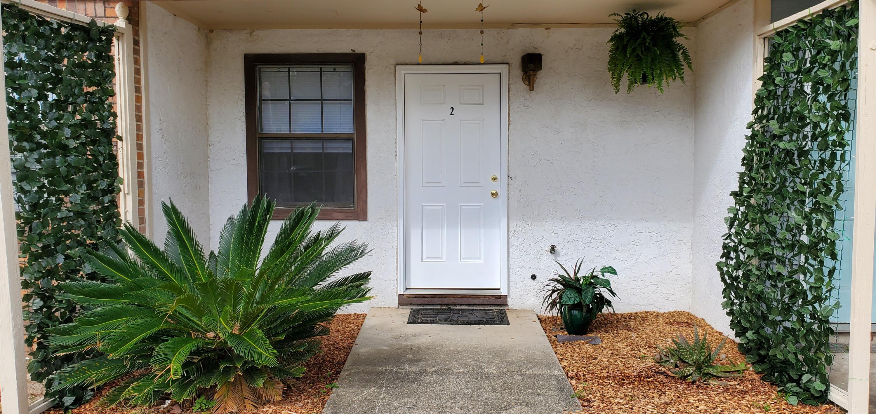 Can't beat the location for this two Bedroom townhome convenient to both Hurlburt Field or Eglin AFB.  New roof in 2019. New hot water heater in 2019.   New ceiling fans in 2019.  Upstairs bathroom LVP flooring replaced in 2019.  New blinds installed March 2023.  New Refrigerator & New gas Stove in 2019.  All interior walls (excluding Laundry Room) freshly painted 2023.  Privacy fence back yard.  Could be a great  investment property or for a  first time home buyer.   All information deemed to be correct, buyers to verify.