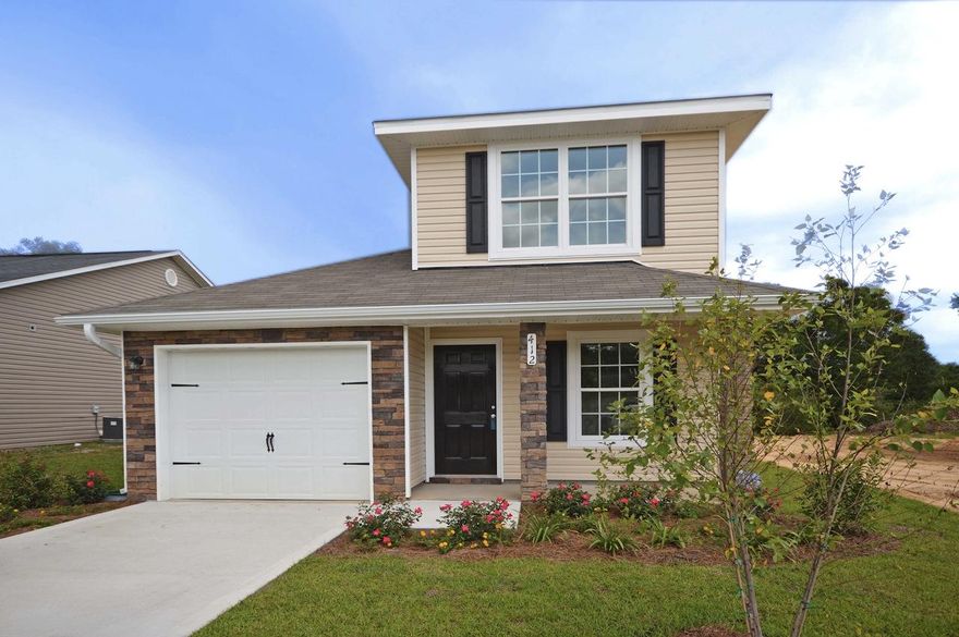 New Construction in Crestview with a great floor plan. This new four bedroom home offers a downstairs master suite with double vanities and a walk-in closet. The kitchen with breakfast bar, opens up to the living and dining area. The Living room and kitchen have laminate flooring. Upstairs are two bedrooms, full bath and a den/tv area. Inside Laundry, automatic garage door opener and much more. Why rent when you can own this brand new home. The closing costs paid by the seller does not include the following: credit report, home/septic inspections, 1st year of prepaid insurance, escrow set up, and optional points/origination fee. Get into this home with very little money down.