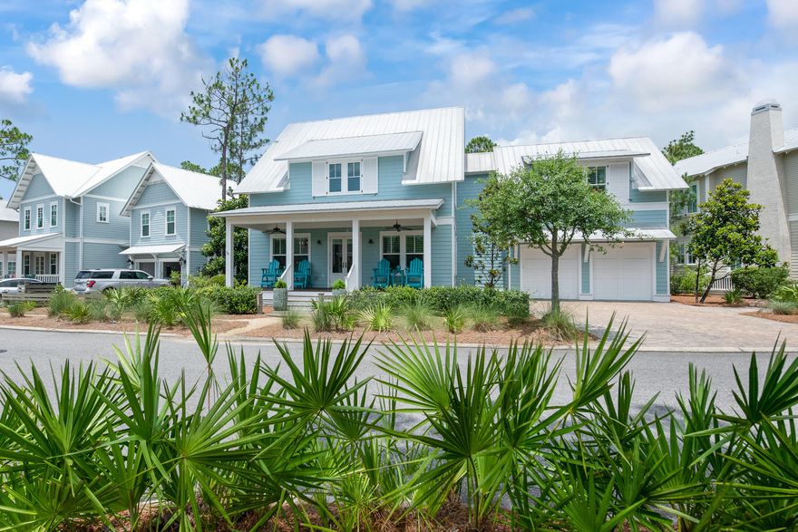 This home over 4,200 sqft will have you soaking up Watercolor community living at its finest. Freshly furnished in 2020, this unrented home overlooks a peaceful wooded preserve in the back and a lush, shaded park right outside the front doors. Enjoy plenty of room for everyone with this 5BR/4.5BA home that also features a home theater (6th bedroom), and a dedicated office. The first floor master suite includes a screened in porch, dual walk-in closets, a beautiful clawfoot tub, and travertine flooring. A bright, open kitchen is sure to become a family gathering space and an open floor plan is perfect for entertaining. A covered outdoor kitchen and bar area anchor the backyard and leave room for a pool. The community of Watercolor is one of the most highly sought after neighborhoods on 30A.