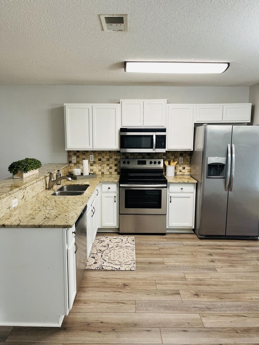 Seller will contribute $5000 in concessions to use towards interest rate reduction or closing costs. All new Luxury Vinyl Plank Flooring in this 3 bedroom 2 bath home. A true split floor plan with none of the 3 bedrooms next to each other. Stainless Steel Appliances. Brand new door hardware. Brand new hot water heater.