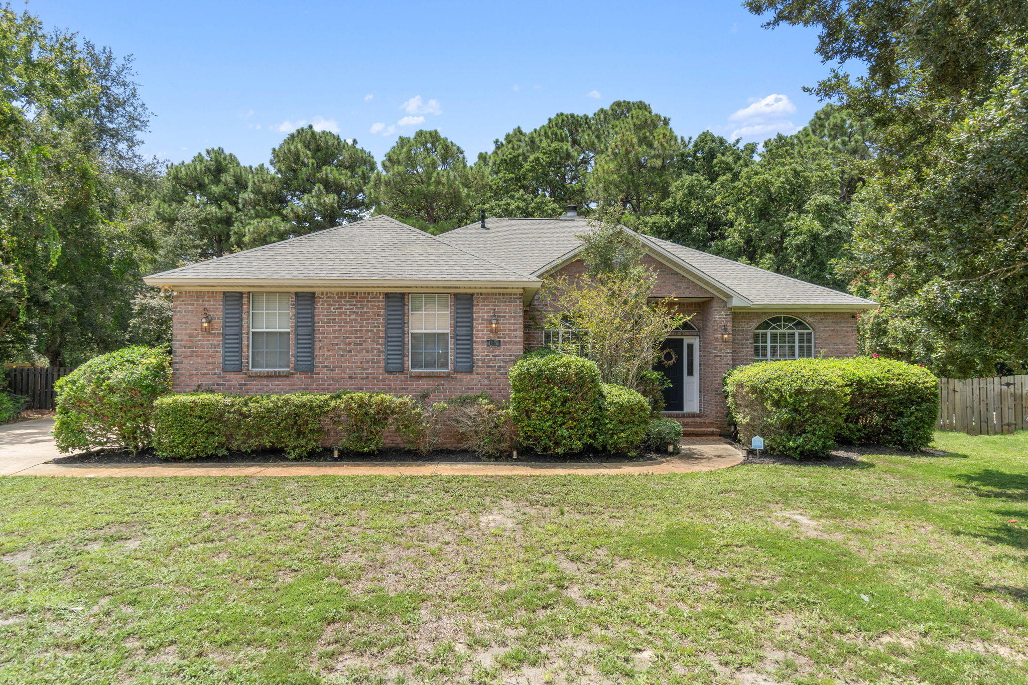 *Open House 8/4/24 12-2*Welcome to this beautiful 4-bedroom, 2 1/2-bathroom home on a private 0.64-acre lot, nestled against a nature reserve and golf course. The master bathroom was tastefully remodeled in 2020, offering a modern and luxurious retreat. A new HVAC system (2021) and full-house generator provide year-round comfort and peace of mind. The back deck, rebuilt in 2024, is perfect for outdoor relaxation and entertainment.Custom shutters have been ordered and will be installed on all front-facing windows before closing, adding a touch of elegance to the home's exterior. With spacious living areas and well-appointed bedrooms, this home offers a perfect blend of tranquility and convenience. Don't miss this unique opportunity to own a stunning property in a serene setting!