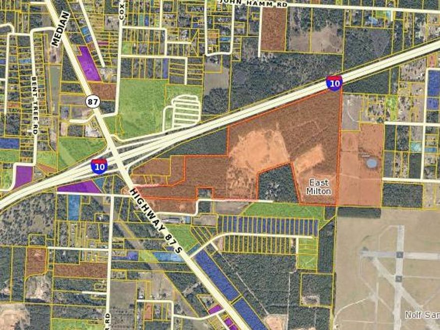 221 acre Vacant Parcel at the corner of Hwy 87 South and Interstate 10, great area for commercial or residential development