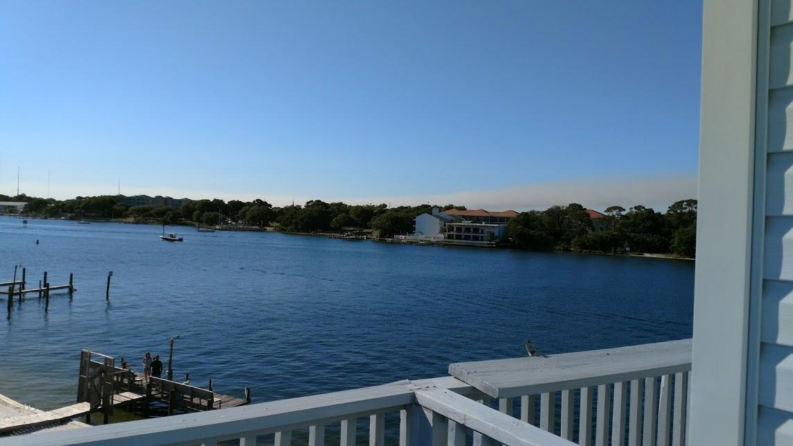One of the finest water views on Florida's Emerald Coast This 2 bedroom, 2 1/2 Bath Condo is located within Commodore's Landing on the Sound side of beautiful Okaloosa Island!This spacious 1260 sq. ft. floor plan begins on the building's second floor with convenient kitchen and counter space that opens into a pleasant dining and living area and views to die for!French Doors frame the balcony and all sorts of interesting maritime activity on the Intracoastal Waterway and Santa Rosa Sound ''Narrows''.Upstairs each large bedroom has its own full bathroom and generous closet space.The master bedroom has high ceilings with crown molding and Pella sliding glass doors that lead to another balcony overlooking the Sound. Enjoy fabulous sunsets while you relax! Click here for more