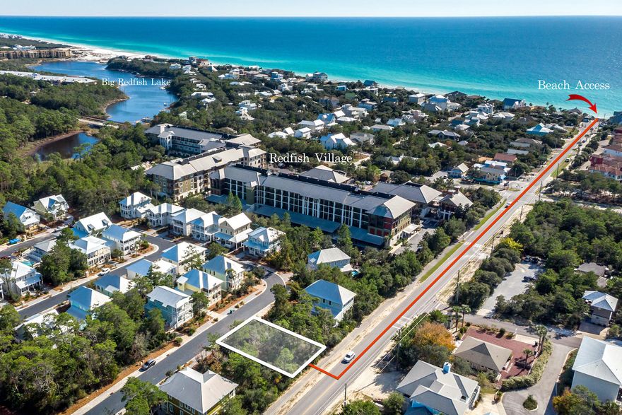 MOTIVATED SELLER! Beautiful wooded building lot located in the community of Lakeside At Blue Mountain Beach. This lot is within two blocks of the emerald green waters of The Gulf of Mexico, and the public beach access located in Blue Mountain Beach, at the south end of County Highway 83. Centrally located within the community and close to the pool. Additionally, the southwestern location of the lot within the community allows easy access to nearby Redfish Village, as well as quaint dining options offered by the community of Blue Mountain Beach. The residence to be built on this lot could easily serve as a full-time residence, second home or rental property. Be sure to ask your favorite Realtor about home plans, survey and the initial tap fee for this lot (initial tap fee paid).