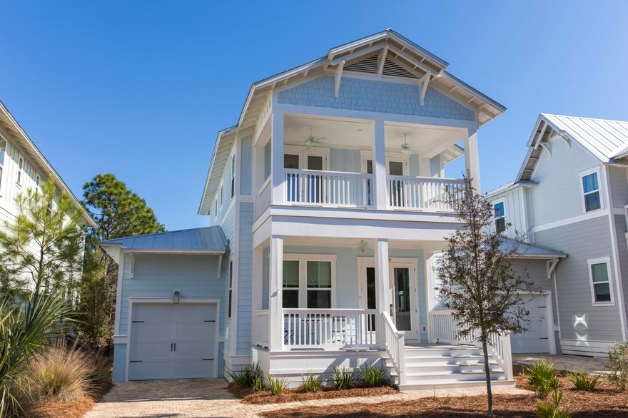 Welcome to the Beach! This stunning Four Bedroom home pristinely located in the sought after community of Highland Parks is any beach goers Dream! Take the LongLeaf Greenway Trail right out your back door down to the Beach. Comfortably entertain your whole Family (Sleeps 12) and Guests with Four Bedrooms and Three Bathrooms and a Powder Room. Rental potential up to 67k. Impeccably maintained, this home has never been rented. ''The Connor'' is one the most popular floor plans featuring an Open Living Space with a First Floor Master Suite. There are several full size covered porches. Other features include granite throughout, 10 foot ceilings, a convenient laundry room located on first floor there is a one car garage and driveway to all accommodate a total of three cars (please see more)