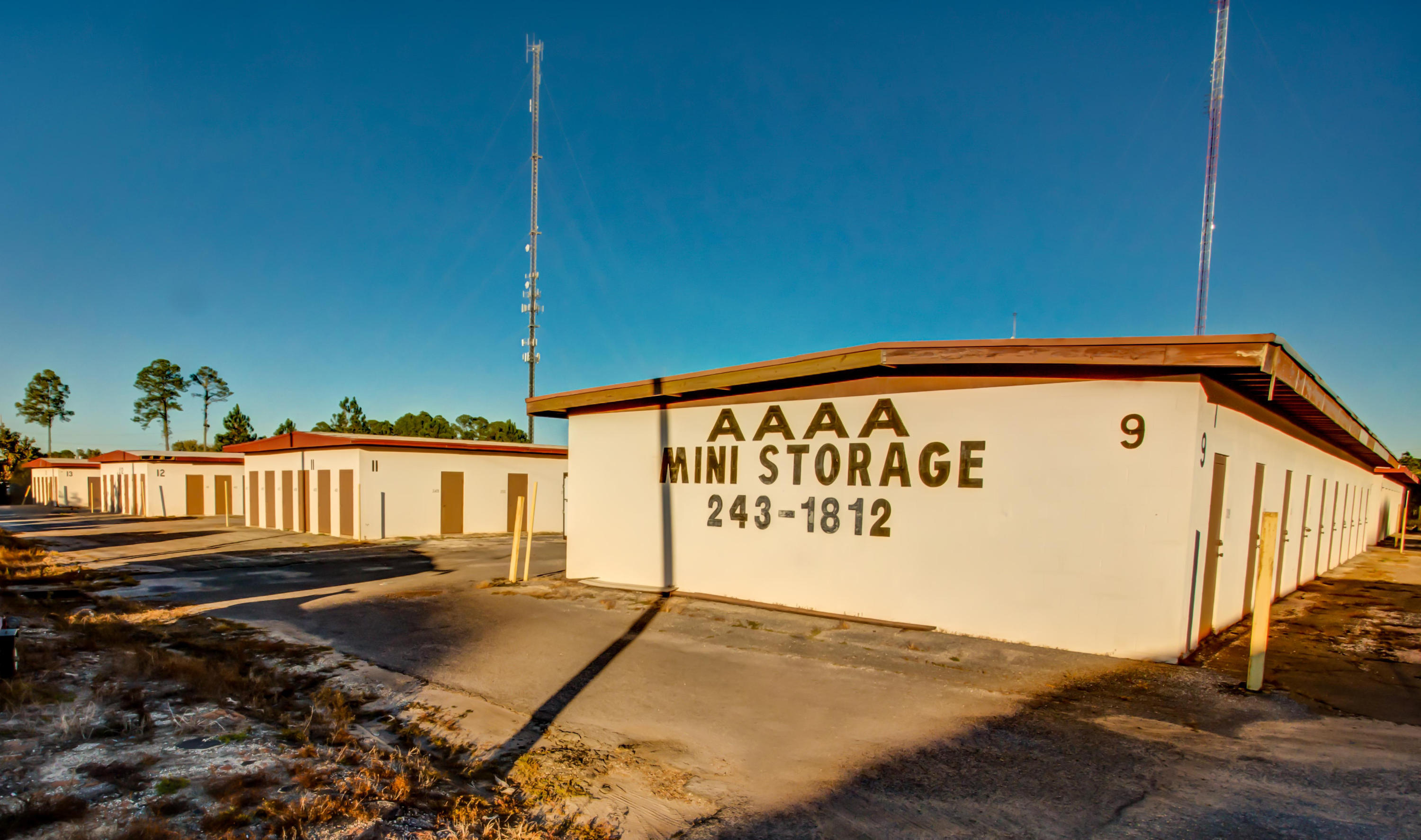 (533) mini-storage units constructed of masonry block, contained in (13) buildings on 5.82 acres, offered for sale in Ft. Walton Beach, Florida! Located adjacent to Preston Hood Chevrolet, Gulf Power, and the UPS distribution facility. Please inquire for further details. Recent appraisal is available.