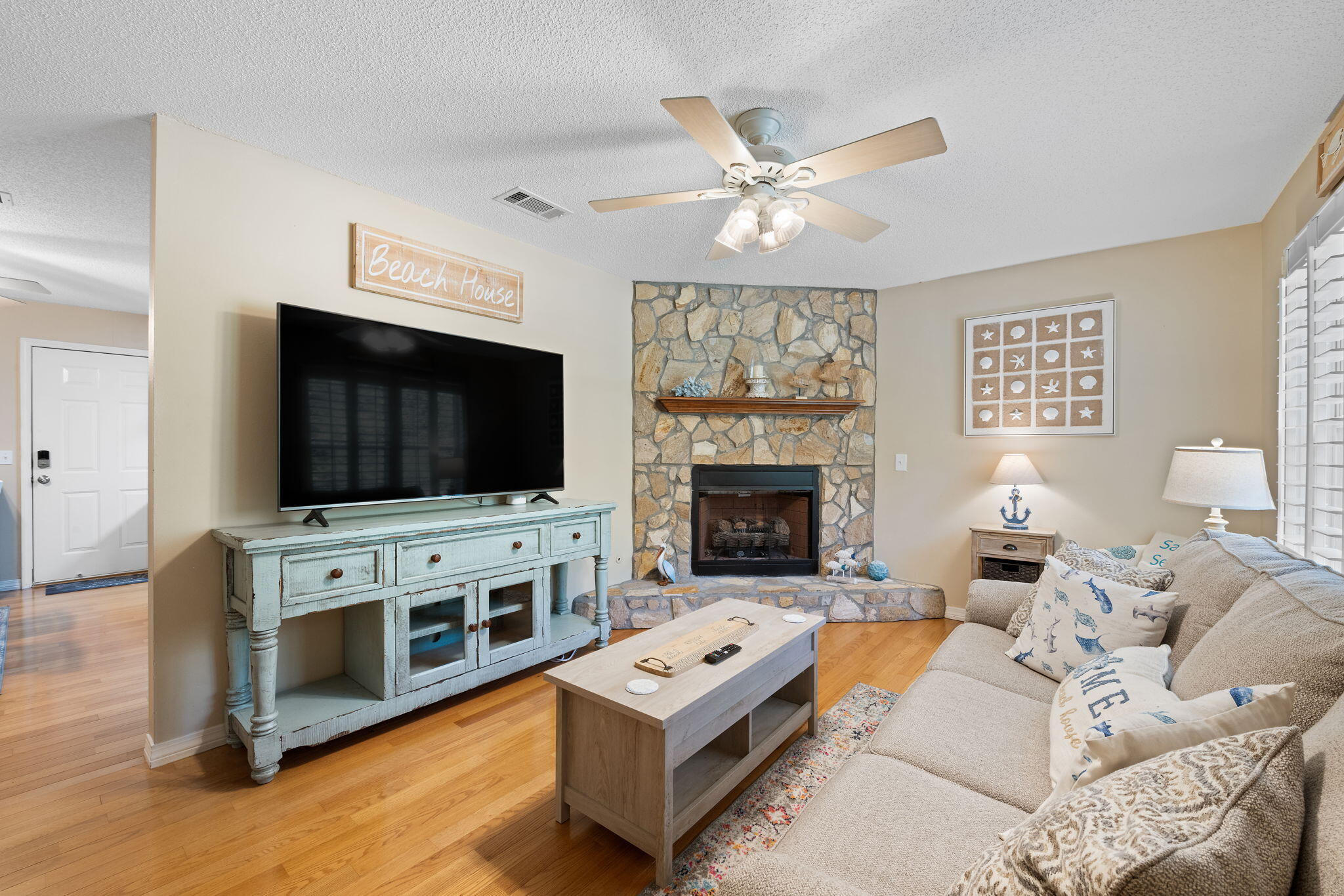 Rare Affordable Find in the Heart of Navarre!Opportunities like this don't come often--this charming 3-bedroom, 2-bath home sits on a rare half-acre lot with no HOA. Tucked away on a quiet dead-end road with no cut-through traffic, it offers peace, privacy, and convenience all in one.Meticulously cared for and thoughtfully upgraded, this home is truly move-in ready. Even better, it conveys fully furnished, right down to the linens, decor, and in-cabinet essentials. Whether you're a first-time buyer, relocating family, or someone who simply values a stress-free transition, this home checks all the boxes. Previously enjoyed as an Airbnb, it now awaits its next loving family. The cozy living room and welcoming front porch give it an elevated cottage feel, while the expansive backyard with a fire pit sets the stage for memorable cookouts and fall evenings under the stars. A huge detached garage and generous driveway space add practicality and room to grow.
All of this is located just 10 minutes from Navarre Beach, outside the flood zone, and offers quick commutes to Fort Walton or Pensacola.
At a price point in the low $300s, this is one of Navarre's most exciting and affordable opportunities to own a half-acre property with a coastal lifestyle already included.
Schedule your private showing today and don't miss your chance to call this beautiful home yours!
