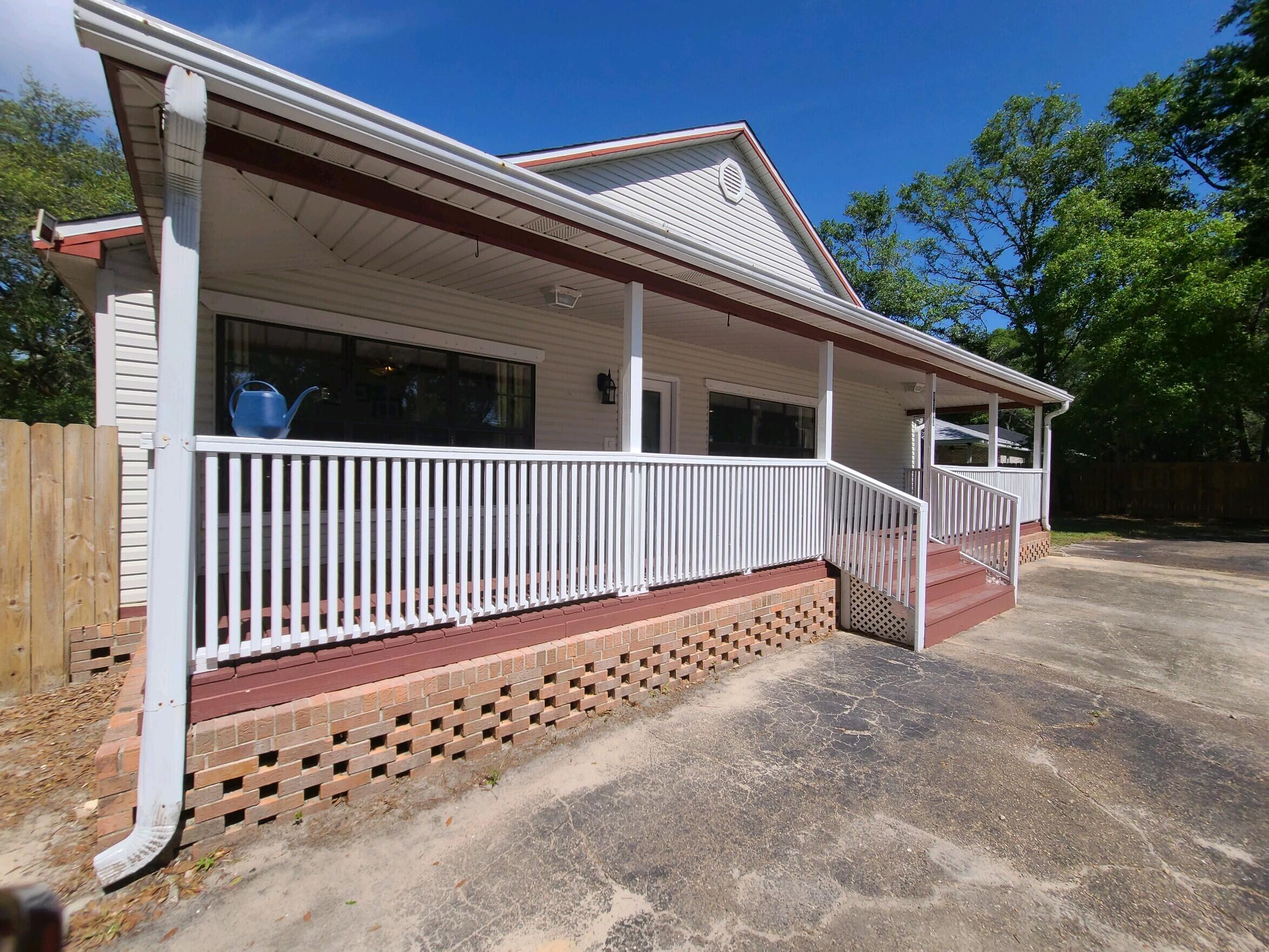 MULTI-OFFERS - HIGHEST & BEST BY MONDAY, 5/24, 10 AMDo you like your space? Do you enjoy peace and quite? Do you want a country home but the convenience of city life? Well, have we got the answer! Welcome to the property you can truly call yours! No Homeowner Association! Lower County Taxes! Nearly half-acre lot! Almost 2,000 SF, this farm style home is one you are going to LOVE. It is going to happen when you step onto the big 8' deep front porch that expands across the whole front of the home. Walk in to welcome, because the open farm style makes everyone entering just FEEL AT HOME. The huge front living space brings all together for cooking and gathering. The cooking taking place in the huge kitchen. No one is going to be saying that there are too many cooks in this kitchen Two master bedrooms with full private baths. The primary bedroom suite has a huge tile shower. Third spacious bedroom and third bath has walk-in shower. Extra wide central hallway connects the bedrooms and the living areas. The second living/flex area is located at the back of the home. Great space for office/exercise/game or any other kind of room. French doors open from flex room to laundry room at very back of home. Lot of storage or space in laundry for crafting/sewing etc. Topping it off is a covered back porch overlooking the peaceful backyard. This home is handicap accessible with a ramp at the back of the home. There's more!!! RV ready this home has all the hookups. Where a second smaller structure stood there is a slab ready for rebuilding! Income potential!!!! NEW ROOF 2020 - NEWER WATER HEATER
This area of Fort Walton Beach is on the cusp of revitalization and is the hidden gem that you are looking for is a great investment for your future.