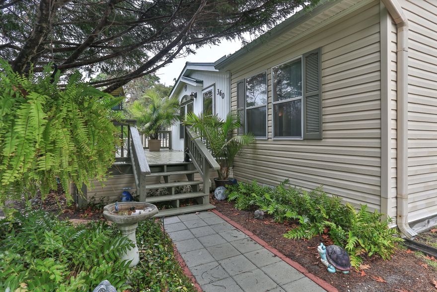 This Old Seagrove Beach property is a rare find and investment - it includes an immaculate manufactured home with 3 bedroom, two bath sits on two lots in Gulf Shore Manor. Fire place, new kitchen, tankless gas hot water heater, New AC, huge private yard and wonderful landscaping. Only steps from the beach access to enjoy sunsets, gulf waters and close to shopping and great restaurants. Center of it all! Possibilities to rent long term, shorterm, or remove home and build two new homes on the two lots. A must see and priced to sell.