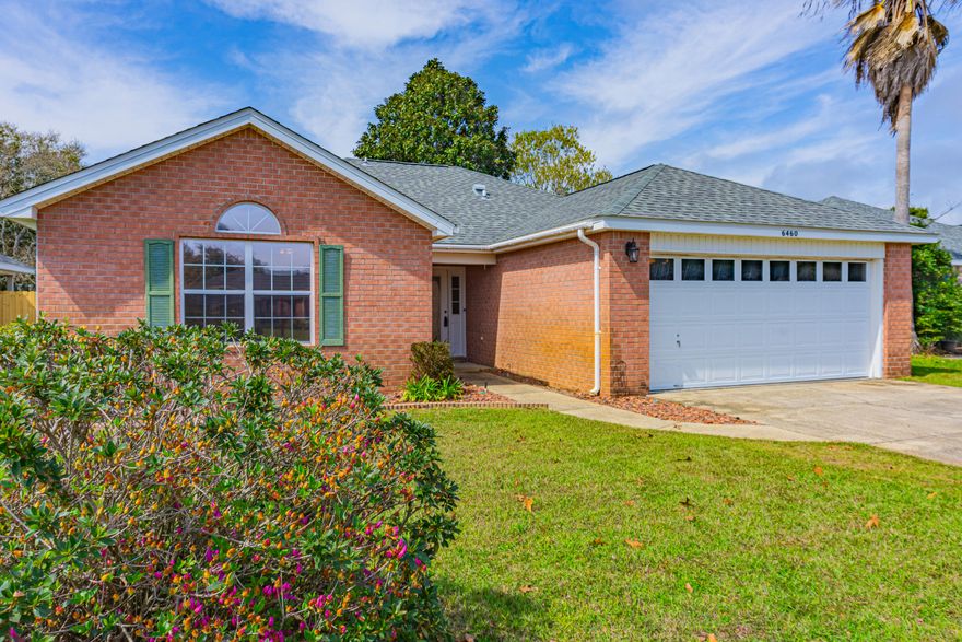 Welcome to a comfortable 3-bedroom, 2-bathroom home in Gulf Breeze. This well-kept residence features an open layout that works nicely for daily living and entertaining. Inside, you'll find a practical open concept space that connects the living area with an updated kitchen--complete with 2020 appliances. The primary bedroom offers a peaceful retreat with an attractive tray ceiling and an ensuite bathroom. In the primary bathroom, unwind in a luxurious free-standing tub that invites relaxation, or opt for the separate shower when you need a quick refresh. While the two additional bedrooms provide flexible space for family, guests, or a home office. The bright and spacious sunroom is perfect for a quiet morning coffee, or an evening unwind, and the fenced backyard suits pets, gardening, or relaxed get-togethers. Conveniently located near top-rated schools, shopping, dining, and beaches, experience waterfront living in a peaceful community with direct sound access and a private dock - perfect for fishing and water activities. Enjoy quiet evening walks to one of two playgrounds or head just minutes away to Navarre Beach for sugar-white sands and emerald waters. With only a 25-minute commute to Hurlburt Field, this home is the perfect investment in the Florida lifestyle. Schedule your viewing today and see if this inviting property could be your next home.