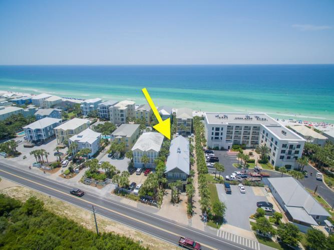 Welcome to the Heart of Seagrove, a unique, one of a kind 30A Beach home consisting of two spacious single level residence spaces, each offering 3BR's w/bunks and sold fully furnished, rental ready. Owner recently replaced both HVAC units with the top of the line beach-protected units, new commercial washers and dryers, Tankless Hot water systems & Free standing Ice machines in both units. Prime location south of 30A, steps to the white sand beach and a short bike ride to Seaside. Create memories of a lifetime enjoying the Gulf views, Private Pool, and interior space large enough for that special family reunion. Rental income projection for both residences - $177,000.00 per year