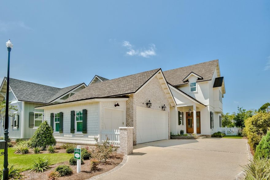 Welcome to Regatta Bay Preserve, securely located behind the private gates of Destin's most exclusive bay-front golf community. This 2020 built, 4 bedroom/4.5 bath home offers every upgrade imaginable. The main level of the home features attractive vaulted cypress wood ceiling in the living room and gas fireplace that accesses out to the large screened-in patio overlooking the preserve park, gourmet chef's kitchen with marble counters, Theramdor appliances, oversize breakfast bar and island as well as custom wood cabinets with soft close drawers, master bedroom, and an office/wet bar with ice maker. The second level offers a den with vaulted ceiling at the top of the stairs, as well as the 3 guest rooms each with their own bathroom. Other features of this luxury home include golf cart parking in the garage, wood shelving in all closets including the pantry, premium engineered wood flooring throughout the home with porcelain tile in the baths, metal spindles on the stairway, Delta plumbing fixtures, built-in surround speakers, tankless water heater, spray foam insulation, soundproofing in all interior walls, quartz counters in the bathrooms, large mud room with laundry, fenced in side courtyard perfect for pets, and more! All landscaping is included with the HOA dues as well. Regatta Bay is Destin luxury living at it's finest. Some of it's amenities include a 6,894-yard, par-72 course named one of Golf Digest's "Top Places to Play in North America", clubhouse offers first-class dining, tennis courts, community pool, playground, and walking paths. There is a private gated entrance on the North side offering easy access by golf cart or car to the Destin Middle School, as well as Legendary Marine and Yacht Club! The Destin Commons Shopping Center as well as Whole Foods are easily accessible by golf cart without every having to get on Highway 98. And don't forget, the beach is just a mile away! Buyer to please verify all information contained herein.