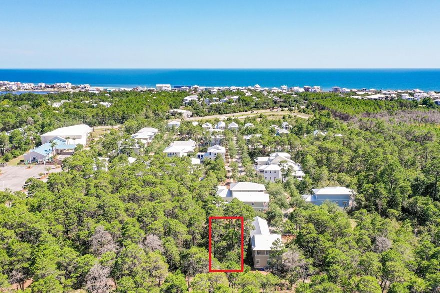 Incredible opportunity to own your slice of 30A! Lot 9 is located in the Seagrove community of Greenway Park, close to everything yet is still tucked away just enough to offer a serene setting from all the hustle & bustle of iconic 30A. The lovely brick paver streets & natural setting gives the neighborhood an ''Old Florida'' feel. This lot backs up to Point Washington State Forest which offers beautiful, lush surroundings to enjoy. Centrally located between Seaside and The Hub 30A, just minutes away from fine dining, shopping, and great entertainment such as live music, family friendly movie nights & sports on the 25' Jumbotron. It's a quick & easy half mile to the Eastern Lake beach access where the outfall meets the beach, perfect for paddle boarding, kayaking, fishing & swimming.