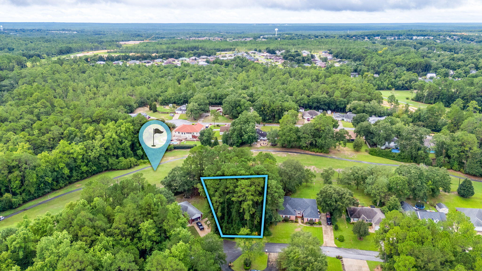 Golf enthusiasts, we invite you to consider this exceptional lot for your new residence. Bring your preferred builder and plans to initiate the development process. Conveniently situated near the 14th hole of Blackwater Golf Club, this property is also mere minutes from Eglin and Duke Field. Enjoy the serenity of this wooded lot, offering ample privacy. Please contact us today for further information.
