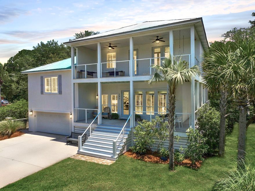 You'll want to see this one! Discover the ultimate in coastal living on 30A. This stunning 5-bedroom, 3-bath home is nestled on the shores of Eastern Lake, offering direct access to the Gulf via boat from your private backyard dock--a rare and coveted feature. Step inside this fully renovated gem to find a thoughtfully designed open floor plan with an abundance of natural light and high-end finishes throughout. The heart of the home is the chef's kitchen, featuring quartz countertops, dual islands with custom woodwork, and stainless steel appliances--perfect for both meal prep and entertaining. The spacious living and dining areas flow seamlessly, creating a warm and inviting atmosphere. This home has been fully renovated with luxury kitchen, bathrooms, new HVAC, tankless water heater, more The open floor plan is perfect for entertaining and designed to maximize natural light and comfort.

The primary suite offers a luxurious escape with its spa-like en-suite bathroom, while additional bedrooms provide comfort and flexibility for guests or a growing family.

Outside, the private dock invites you to kayak, paddleboard, or boat down the lake to the beach for a day in the sun. The beautifully landscaped yard is perfect for gatherings or quiet evenings under the stars and has ample room for the pool of your dreams. Located in the heart of Seagrove on 30A, as well as world-class dining and shopping, this home combines the best of waterfront living and modern convenience.

This unique property is a must-see! Schedule your private tour today and start living your dream on Eastern Lake.