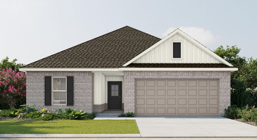 Awesome builder rate! Restrictions apply.Located on a cul-de-sac lot, the CORNEL IV I in The Bluffs at Lafayette community offers a 3 bedroom, 2 full bathroom, open and split design. Upgrades added (list attached). Special Features: double vanity, garden tub, separate shower, and walk-in closet in master bath, kitchen island, walk-in pantry, walk-in closet at garage entry, covered porches, undermount sinks, LED lighting throughout, crown molding, ceiling fans in living and master, custom framed mirrors in all baths, smoke and carbon monoxide detectors, landscaping, architectural 30-year shingles, flood lights, and more! Energy Efficient Features: tankless gas water heater, gas kitchen appliance package, vinyl low E windows, and more! Energy Star Partner.