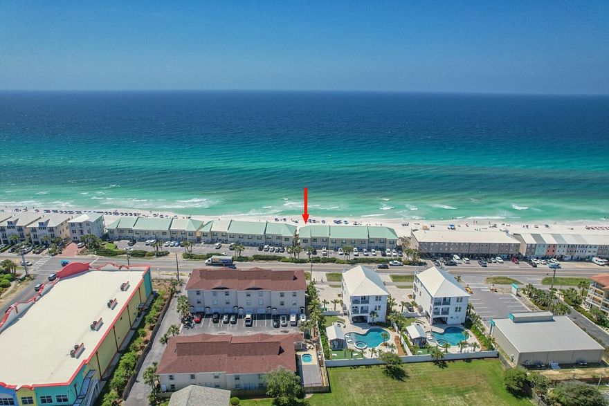 **PLEASE SUBMIT STRONGEST OFFERS BY 5:00 PM 2/6/2022**  Presenting this rare to market, Gulf-front end unit townhouse ideally located in the community of Costa Del Sol on the beach and along Scenic Gulf Drive.   Enjoy endless views of the Gulf of Mexico from all three private decks and escape to your own private beach, just steps away, for rest and relaxation.  This three level home features 3 bedrooms and 3.5 baths, including private guest quarters with a secondary living area and full kitchen located exclusively on the first floor. The main floor features a spacious living area and sun nook with sliding glass door leading out to your private covered deck, an ideal place to dine al fresco and take in the Gulf-front view.  The kitchen is outfitted with all ...