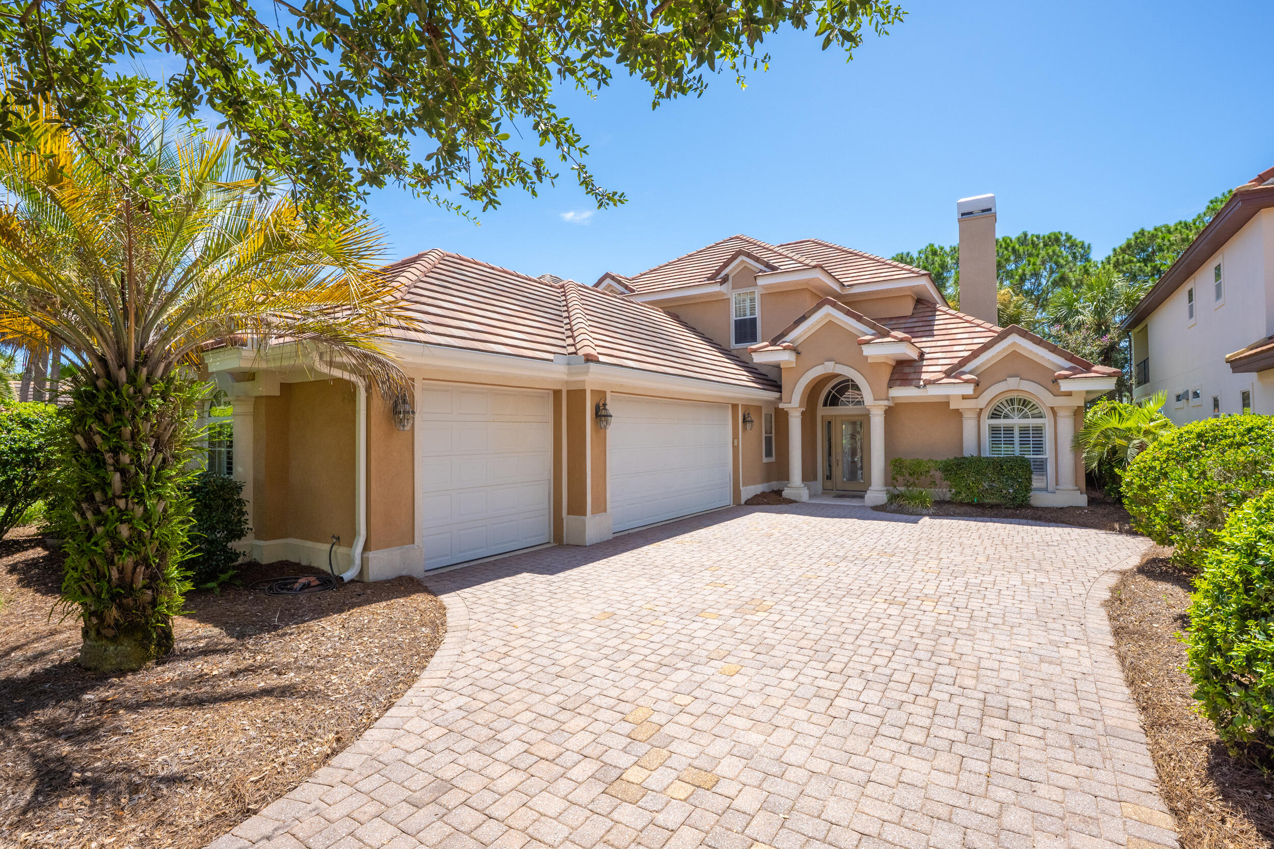 Welcome to luxury living in the heart of Destin's premier gated golf community of Regatta Bay Golf & Yacht Club. Situated on the golf course and tucked within a 120-acre nature preserve, this beautifully renovated home offers an exceptional lifestyle just minutes from the beach. Enjoy golf cart access directly to the Destin shoreline, exclusive community amenities, and refined interior upgrades throughout.This spacious residence features 3 bedrooms plus an oversized second-floor loft, perfect for additional living, office, or entertainment space. The primary suite is conveniently located on the first floor, with direct views of the golf course.The remodeled kitchen showcases quartz countertops, stainless steel appliances, custom shaker cabinetry, and a designer backsplash. Recent upgrades include new luxury flooring, HVAC (2023), water heater, whole-house generator, and all new lighting and fixtures.
Enjoy sunset views from the private upstairs terrace, ideal for relaxing or entertaining.
Residents of Regatta Bay enjoy a gated entrance, 18-hole golf course, tennis and pickleball courts, community pool, playground, lakes for fishing, marina, and on-site dining. This is a rare opportunity to enjoy resort-style living with direct golf cart access to the beach.