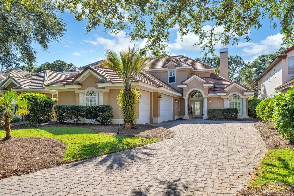 Welcome to luxury living in the heart of Destin's premier gated golf community of Regatta Bay Golf & Yacht Club. Situated on the golf course and tucked within a 120-acre nature preserve, this beautifully renovated home offers an exceptional lifestyle just minutes from the beach. Enjoy golf cart access directly to the Destin shoreline, exclusive community amenities, and refined interior upgrades throughout.This spacious residence features 3 bedrooms plus an oversized second-floor loft, perfect for additional living, office, or entertainment space. The primary suite is conveniently located on the first floor, with direct views of the golf course.The remodeled kitchen showcases quartz countertops, stainless steel appliances, custom shaker cabinetry, and a designer backsplash. Recent upgrades include new luxury flooring, HVAC (2023), water heater, whole-house generator, and all new lighting and fixtures.
Enjoy sunset views from the private upstairs terrace, ideal for relaxing or entertaining.
Residents of Regatta Bay enjoy a gated entrance, 18-hole golf course, tennis and pickleball courts, community pool, playground, lakes for fishing, marina, and on-site dining. This is a rare opportunity to enjoy resort-style living with direct golf cart access to the beach.