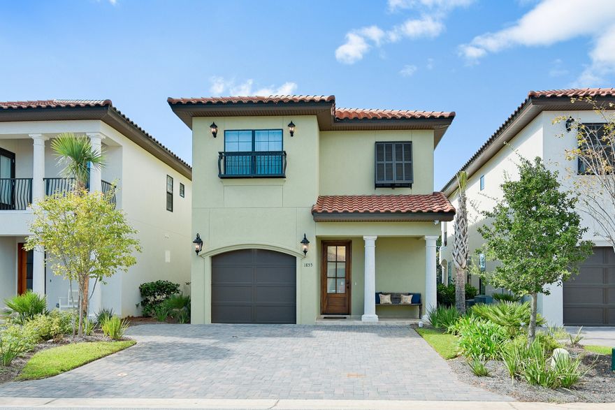 NEW PRICE!!IMMACULATE CUSTOM 4 BEDROOM 4 BATH HOME AT VILLA LAGO AT SANDESTIN GOLF & BEACH RESORT WITH A GARAGE LOCATED ON THE GOLF COURSE.Home is located close to the Neighborhood Pool and Club House. Hardwood Floors thru out the home with Custom Lighting. Inviting Entry Foyer with Chandelier leads to the window lined Great Room overlooking the golf course. Open Concept Floor Plan is perfect for entertaining. Kitchen has an expansive island that features bar seating for Five. 3 CM Granite Counter tops and Rich Custom Cabinets make the Kitchen very Unique and Inviting along with the Unique Beveled Subway Tile Back splash. Kitchen also has Stainless Steel Appliances and a walk in Pantry. HOME HAS UPGRADES GALORE AND HOME BEING SOLD FURNISHED. You will not believe how nice this Home is!