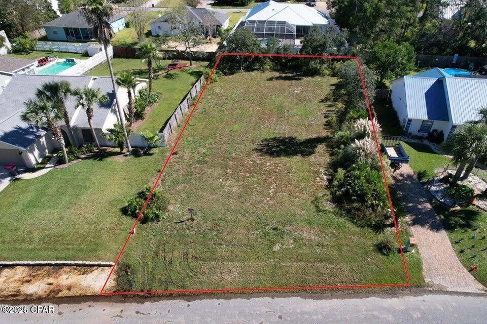 Prime cleared lot in West Panama City Beach! Lot is 75-foot-wide (not your standard 50 feet) comes with no HOA, underground utilities, and is steps from the world's most stunning beaches. Quick access to Pier Park, the airport, 30A, and all the best of Panama City Beach. Don't wait--call now!