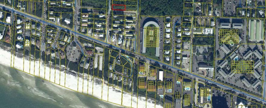 Only 1 block from the beach.  Located in old Seagrove. Across from 3 Public Beach Access points.  Near Seaside and 30A Restaurants and Shops.   No HOA or build out time frames.   Vacation rentals are highly desirable in this this part of old Seagrove.  Flood Zone X, so flood insurance is not required.  Plenty of room for large 3 story home with pool.