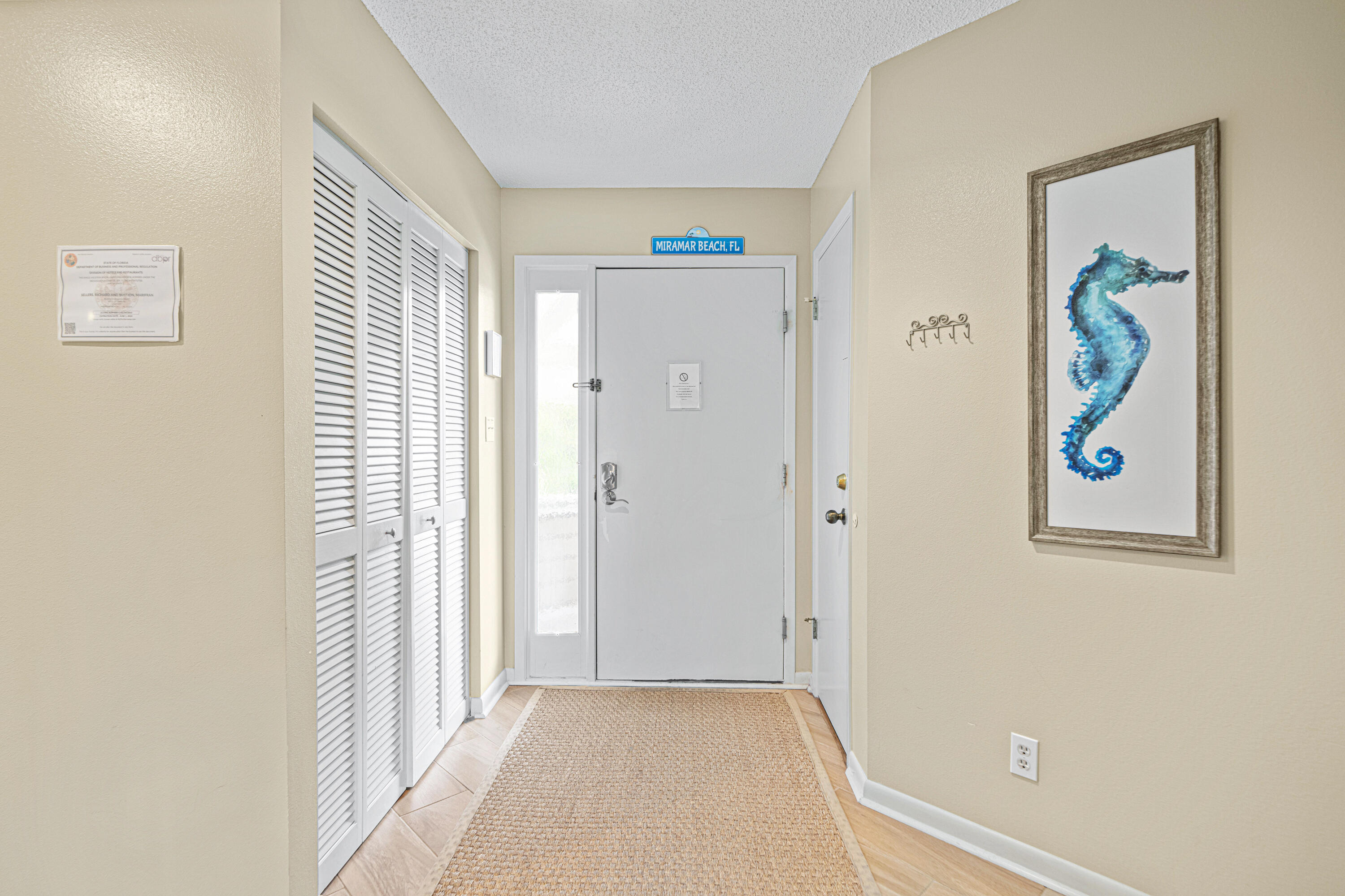 Do you need an escape to the beach that generates rental income also? Then you need to view this immaculate beach cottage at Hidden Dunes Beach & Tennis Resort, Unit 129. This 3 bedroom 3 full bath open floor plan beach cottage is filled with abundant light and vaulted ceilings, making it bright and airy. This cottage is the largest floor plan of the Beach Cottages. Recently renovated and well maintained this cottage has new white shaker cabinets, new windows, new sliding glass door to the porch, new water heater, new carpeting in the primary bedroom, the loft, and the kids bedroom, all new living and room dining furniture, new mattresses, new appliances in the kitchen, and all new window treatment. The screened in porch is the perfect retreat for your morning coffee w/a breakfast bar that opens to the kitchen and takes in all the beauty and tranquil setting this beach cottage has to offer. Hidden Dunes is a private white sand beachfront low-density gated community with 24 hour security and 27 acres of picturesque landscaped grounds. Top tiered amenities include private beach access with beach service, 2 swimming pools, hot tubs, pickleball courts, lighted basketball courts, tennis courts, BBQ gas grills, fishing lake w/pier, gazebo, and shaded walking trails. Tennis devotees will love the 6 Rubico clay professional tennis courts, Pro-Shop, seasonal tournaments, on site instruction programs, and certified coaching/clinic. To add to all of this in-season tram services are available. Conveniently located to all the fine shopping and restaurants Miramar Beach has to offer, and on the south side of US Highway 98. With its exceptional location and only a few minutes to the beach this cottage is the ideal vacation retreat, income producing vacation rental, or even a primary resident. Call today for more details. Buyers to verify all information and dimensions.