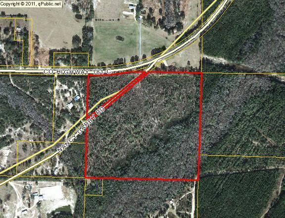 Great 39.5+/- Acreage Tract! Located only 2.8 miles to the beautiful Morrison Springs and 1.7 miles to Cedar Log Lake Boat Ramp. This property is centrally located to the best summer recreational activities! Only 28 miles to Publix and a new shopping center in Freeport. This property is split by Nancy Darby Road, a County Maintained Road. One portion of this property fronts a paved Road, Hwy.181-C. Per Walton County Zoning, you can build two homes here. An access road for viewing the property was recently cut. Electricity is on this road at several residences, but not on this specific parcel. Water (well) and septic would be at buyer expense. The property is being sold ''as is''. Buyer is to perform due diligence in all matters of importance. Call for your tour today!