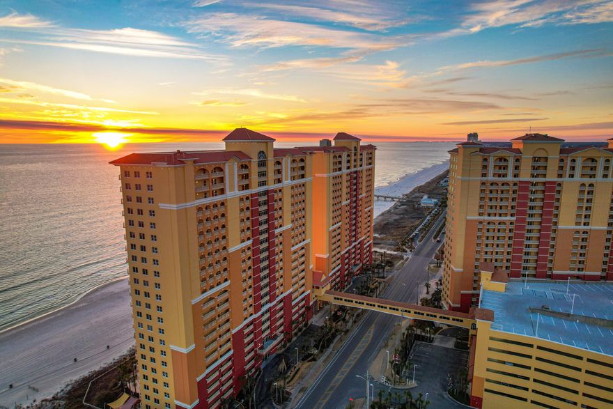 This is THE place to be!!! You have it all!!! The beach, Pier Park and so many other amenities. You don't even need a car! Walk across the street to dine and shop in over 150 stores and restaurants. And there is even grocery shopping nearby. Take in a movie at the 16 theater Grand. Enjoy free concerts in the park all summer long right next door. Enjoy long walks on the beach and beautiful sunsets on your balcony or fish off the new and improved extra-long pier. And you're just 15 minutes away from the airport! This is the hub of Panama City Beach! This is THE place to be!!! You have it all!!! The beach, Pier Park and so many other amenities. You don't even need a car! Walk across the street to dine and shop in over 150 stores and restaurants. And there is even grocery shopping near by. Take in a movie at the 16 theater Grand. Enjoy free concerts in the park all summer long right next door. Enjoy long walks on the beach and beautiful sunsets on your balcony or fish off the new and improved extra long pier. And you're just 15 minutes away from the airport! This is the hub of Panama City Beach!