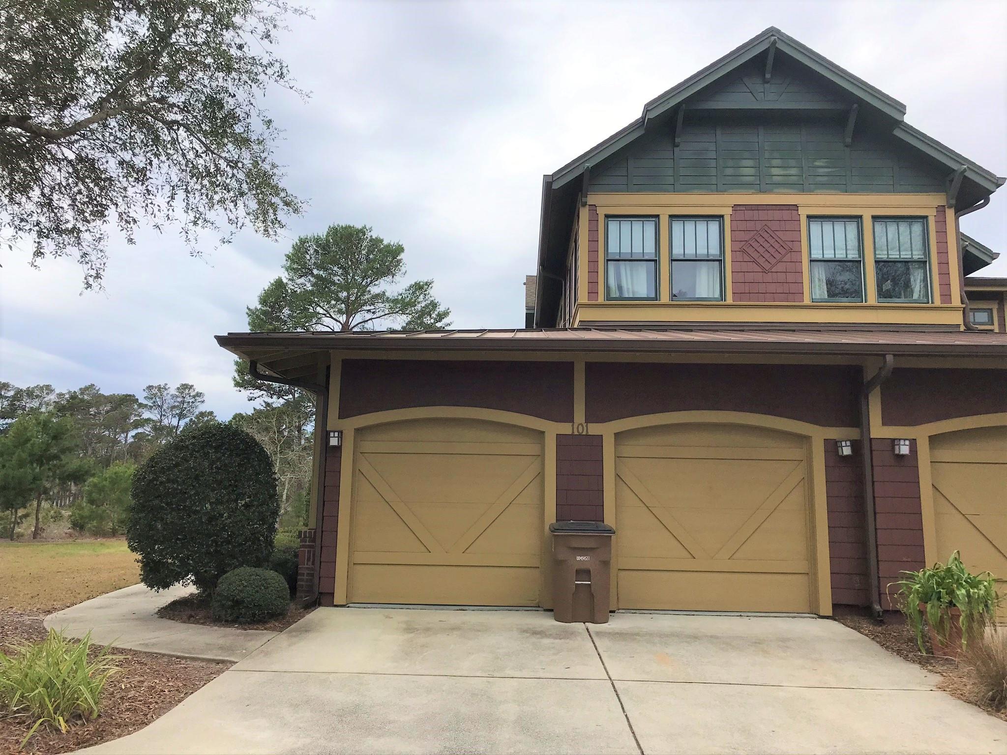 Enjoy the excitement in getting to live in the wonderful community of Wild Heron! This well-appointed 3-bedroom, 2 bath condo in Linkside at Wild Heron offers all the comforts of a home and the privacy of living in the gated community of Wild Heron. This end unit features an attached private 2-car garage, inviting open floor plan with hardwood floors, 10' ceilings with crown molding, and private master suite. Walk down the hall to the other two sizeable guest bedrooms, guest bathroom and laundry room that does include a nonwarranted washer and dryer. Also step out onto your own private screened in Florida room and look over the pond out back. Take advantage of world-class community amenities like: Lake Powell access with a boathouse for kayaking, fishing, jet skiing, & boating;