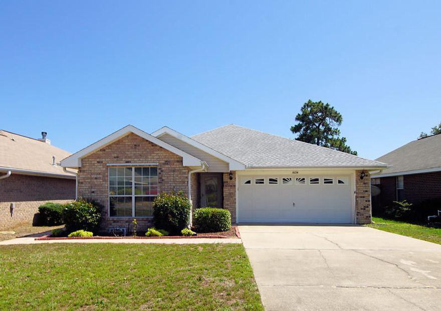 All brick home in desirable Emerald Village! This beautiful and very well kept home features spacious living room with vaulted ceilings and great built ins affording lots of extra storage. The Florida room is a large, rare and useful space that has endless options- additional living space, pool table, kid's play area or whatever you can envision. Come see this home today and start making plans to call it home. Storage building included but no value and is included ''as-is'' although now known issues with it exist. Great storage for outdoor equipment to keep out of the garage.