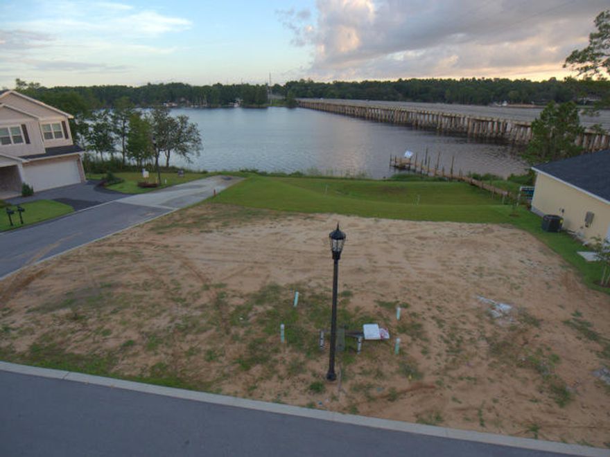 Beautiful Deep water, Waterfront property! No flood insurance is required. Come and enjoy the beautiful sunsets on Rocky Bayou.There are only 2 waterfront lots left in Osprey Pointe, so take a look at this property before it is sold.Bring your own builder or purchase this property as an investment for the future.