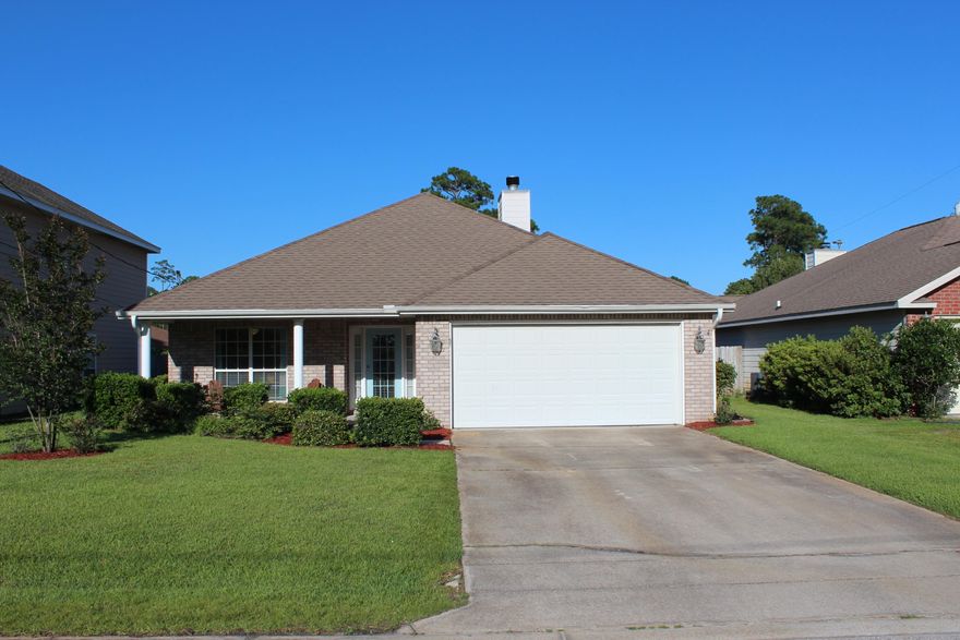 This single family home is located in the heart of Miramar Beach and is just across Hwy 98 from the beach and two miles from the Factory Outlets. It features a open concept with a large dining area and living room, and spacious kitchen with tons of cabinet space. The fenced back yard is accompanied by a screened in porch. There are no HOA fees and all appliances convey with property. Buyer to verify dimensions.