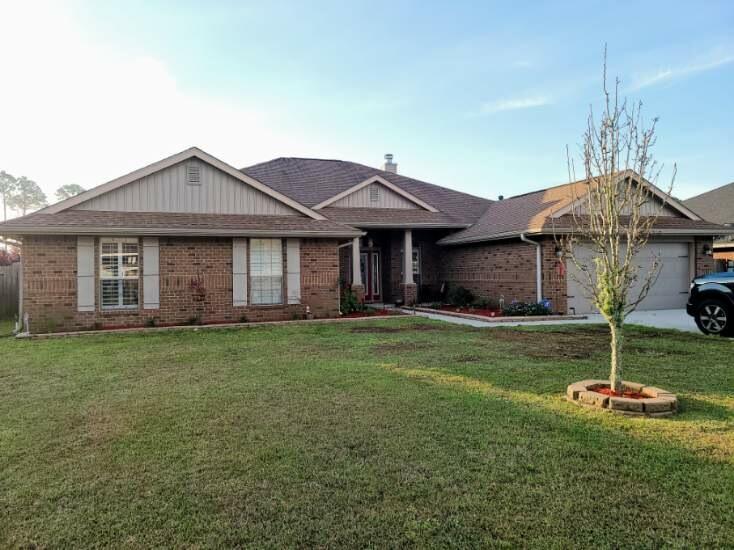This spacious 4 bed/3 bath home located in Osprey Place offers all the special features you are looking for. Crown Molding, neutral colors, tile floors in all the wet areas and newer flooring through out the rest of the home. Formal Dining Room just off the Foyer. French Doors lead to the office. Over-sized Living Room with floor to ceiling gas Fireplace, is the center of the home. Amazing Kitchen with Breakfast Bar, Cooks Island Wood Cabinets, Double Oven Gas Stove and Stainless Appliances. Flex area on the other side of the Breakfast Bar can be used as family dining, play room, extra work area. Half bath off the kitchen in the laundry room for your guests. Bedrooms on the other side of the Living room. Master Suite, Tray ceiling, wood floors. Master Bath, Double Closets, Separate tub,