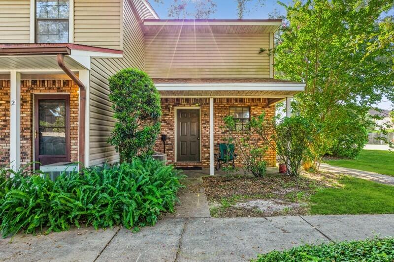 Now Available!! Come check out this remodeled 1 BR 1.5 BA townhome in Fort Walton Beach! It has a spacious living area downstairs and a front and back patio. Upstairs is a loft style bedroom, full bathroom, walk-in closet, and laundry area complete with stackable washer and dryer. The updated balcony off of the bedroom is perfect for relaxing. There is a community pool and beautiful greenery in the courtyard. Sellers have updated the water heater, flooring, kitchen, bathroom vanities, and all new stainless steel appliances. New roof was just put on! See documents for seller's details.The property is located between Hurlburt and Eglin Air Force Bases and is less than a half mile from shopping and restaurants. Schedule a showing today! Buyer to verify all info deemed important.
