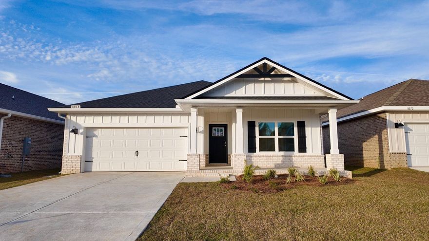 Ask us about our current incentive rates and closing cost assistance!Blackwater Reserve is a NEW community featuring a beautiful community pool, Lazy River and Pickle Ball. The 'BEAU' model is a highly desirable open concept floorplan, 9 ft. ceilings, built-in lighting and a fabulous layout for relaxed living, 4 bedrooms, 2 bathrooms, 2-car garage, covered patio & the 'Smart Home Connect 'System with a variety of convenient Smart Home devices. NICE open living room with the dining area open to the kitchen & living room has lots of windows for natural lighting. A well-designed open kitchen includes stainless steel appliances, a smooth-top range, built-in microwave, gorgeous quartz countertops, corner pantry, island bar, eye-catching wood-look flooring & carpet in the bedrooms.