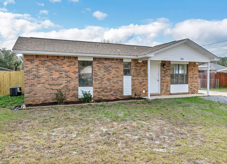 Introducing a charming 2 bedroom, 2 bathroom home in the desirable Mary Esther, FL area. This renovated home features new laminate flooring throughout the main living areas and carpeted bedrooms. The kitchen features stainless steel appliances and the master bedroom with ensuite bathroom offers a walk in closet with plenty of space. The property boasts a large fenced-in backyard, perfect for outdoor entertaining or simply enjoying some fresh air. In addition, there is a additional fenced in parking pad for convenience. Don't miss out on the opportunity to make this cozy house your new home. Contact us today to schedule a viewing! NO smoking. 600 minimum FICO credit score required in addition to meeting rental criteria. Pets allowed upon approval with a non-refundable pet fee.

All applicants are required to complete an application on https://onefamilypropertyservices.petscreening.com/ regardless of if they own a pet or not. Applicants with an ESA are also required to complete the application.

** Fees Required once an application is approved include, but may not be limited to: Security Deposit, Non-Refundable Fees (cleaning and rekey), $20 Certified Mail Fee, and Pet Fees (when applicable).