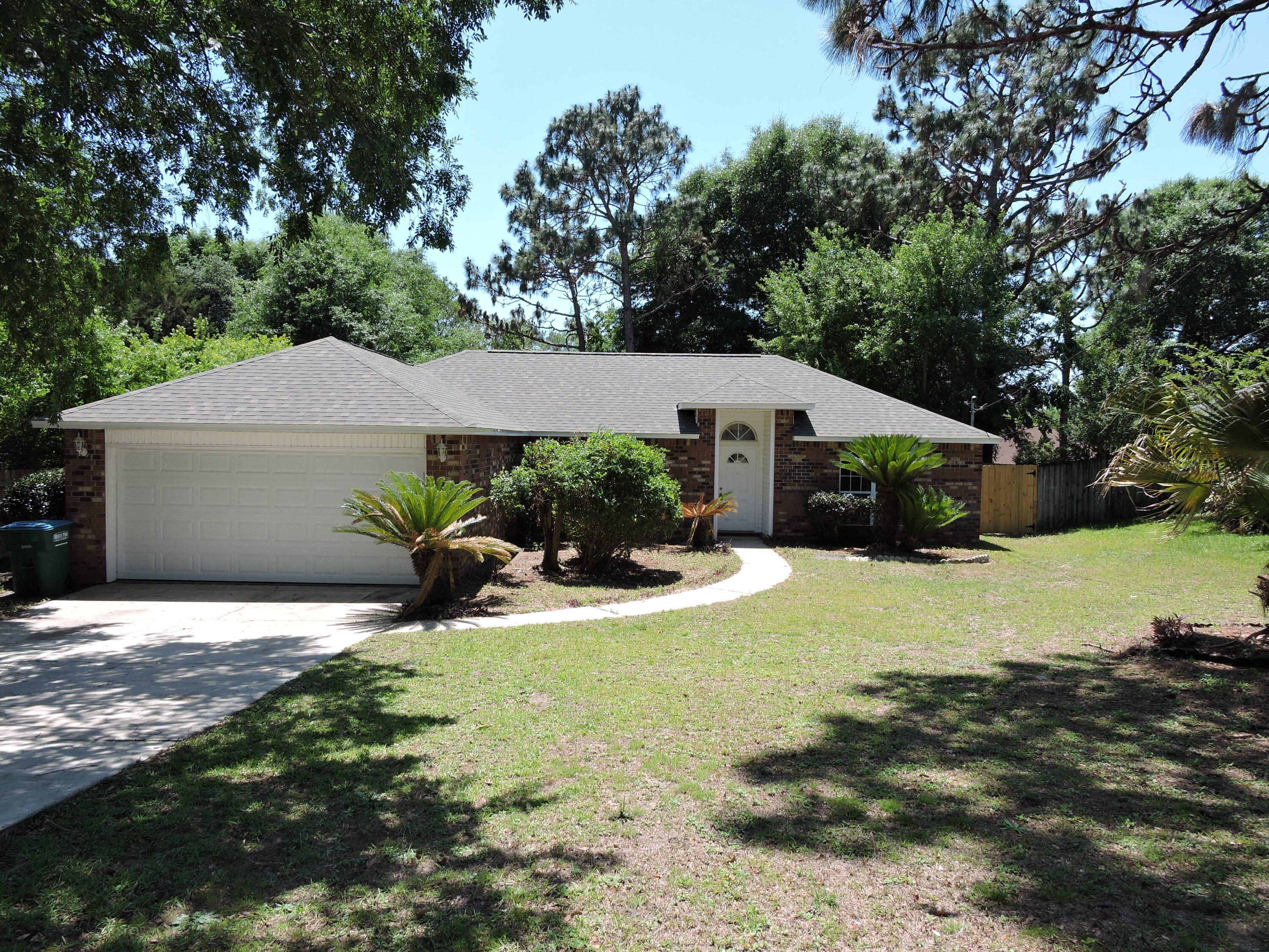 Located  South of I-10 in the convenient and sought after subdivision of Riverchase this split bedroom open concept 3 bedroom 2 bath has been completely remodeled to include new paint, LVP flooring, fixtures, and appliances.  The kitchen has been updated with new cabinets and granite countertops. The living room features vaulted ceilings and wood burning fireplace.  The master suite features and large walk in closet and separate  vanity and shower rooms. The additional bedrooms are nice sized with ample closet space.  The backyard is privacy fenced.  The Roof was replaced in 2022 and the W/H in 2023.  Schedule your showing today!