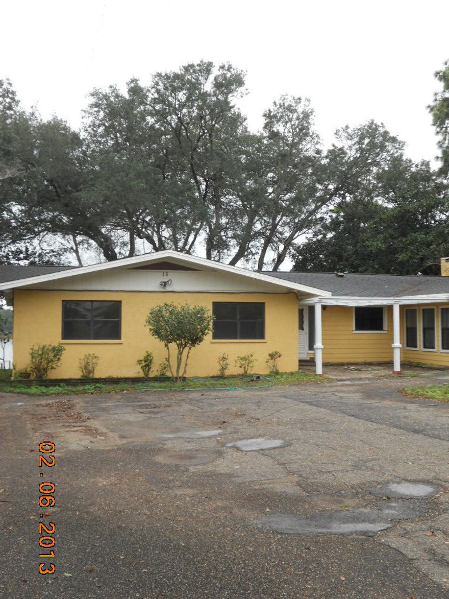 Enjoy this newly remodeled waterfront home in Poquito Bayou. The interior offers two livings area's, fireplace, 4 bedrooms, 3 full baths, tile floors throughout, new appliances, and much more. There are two Florida rooms to enjoy the views of the water and a large open deck to enjoy. Once a month lawn service is included in the rent. Florida room and second refrigerator in garage are as is and not warranted. Pets may be accepted with references but no more than two. No smoking inside or outside the home. Owner requires tenant to maintain a minimum rental insurance policy of at least $50,000 coverage. This is a must see home! Call for viewing instructions today.
