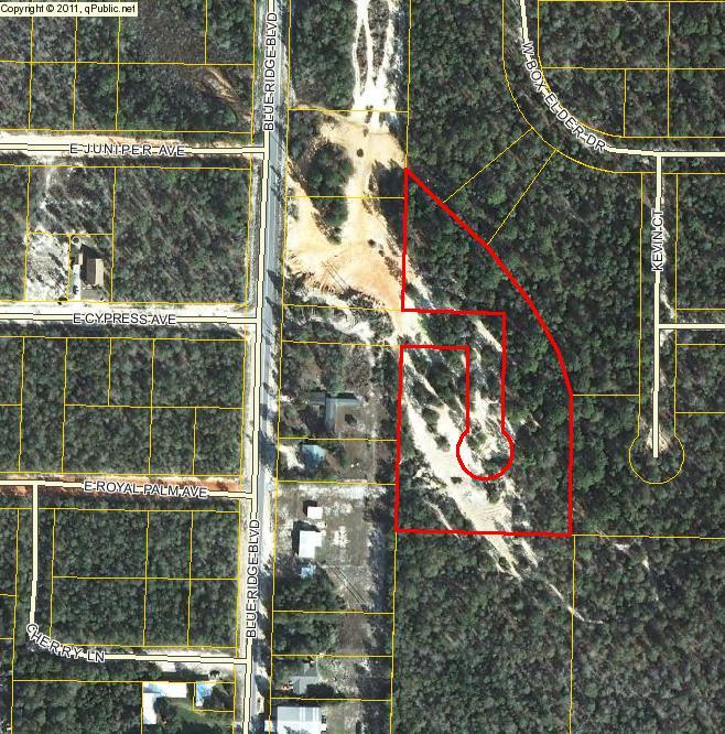 Lot(s) are not clearly marked. There are 9 lots under the parcel ID and each lot is sold individually for $2500 each. All 9 lots can be sold purchased for $22,500